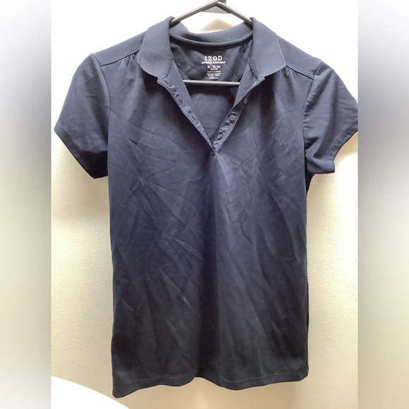 Izod Girls Size XL/18 Dark Blue Uniform Top Bundle 3pcs. Preloved - Picture 5 of 13